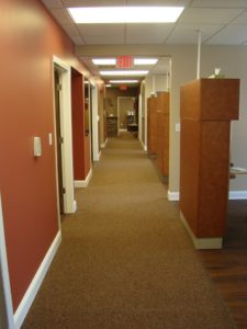 Interior hallway in Elizabeth A. Joseph, DMD dentist office